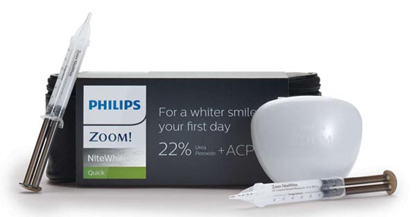 photo of zoom whitening at home kit